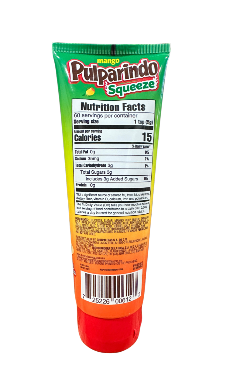 Pulparindo Squeeze Mango